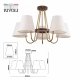 Потолочная люстра Rivoli Bridget 2071-305 Б0055497. 