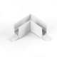 Коннектор угловой для накладного шинопровода Elektrostandard Slim Magnetic 85090/11 a062195. 