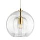 Подвесной светильник Crystal Lux Luisa SP1 Brass/Transparent. 