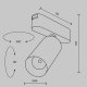 Трековый светильник Maytoni Focus LED TR103-1-12W4K-M-W. 