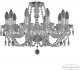 Подвесная люстра Bohemia Ivele Crystal 101 101/10/195 Ni. 