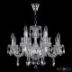 Подвесная люстра Bohemia Ivele Crystal 117 117/8+4/195 Ni. 
