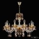 Подвесная люстра Bohemia Ivele Crystal 5417 5417/10/240 G Amber/M-1H K721. 