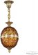 Подвесной светильник Bohemia Ivele Crystal 5680 5680/18 G Amber/M-1F. 