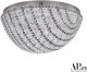 Потолочная люстра APL LED Sicilia SH501.2.50.R.LED-DIM.Ni.Clear.731. 