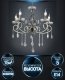 Подвесная люстра Seven Fires Luiksa WD3595/5H-AB-CL. 