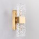 Бра DeLight Collection Wall lamp 88068W gold/clear. 