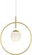 Подвесной светильник DeLight Collection Elliot Diamante MD21001043-1A gold. 
