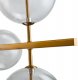 Потолочная люстра DeLight Collection Globe Mobile KG0965P-10L brass. 