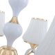 Подвесная люстра Arte Milano Florentia-2387 302387/5 Wh/Gd. 