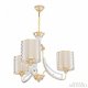 Подвесная люстра Arte Milano Florentia-3387 303387/3 Wh/Gd. 
