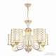 Подвесная люстра Arte Milano Florentia-3387 303387/5 Wh/Gd. 