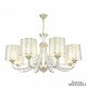 Подвесная люстра Arte Milano Florentia-3387 303387/8 Wh/Gd. 