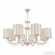 Подвесная люстра Arte Milano Florentia-3387 303387/8 Wh/Gd. 