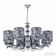 Подвесная люстра Arte Milano Florentia-4957 304957/8 Bk/Ni. 