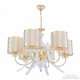 Подвесная люстра Arte Milano Florentia-6067 306067/6 Wh/Gd. 
