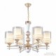 Подвесная люстра Arte Milano Florentia-6087 306087/6 Wh/Gd. 
