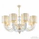 Подвесная люстра Arte Milano Florentia-8857 308857/8 Wh/Gd. 