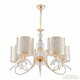 Подвесная люстра Arte Milano Florentia-9787 309787/5 Wh/Gd. 
