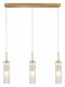 Подвесной светильник Indigo Torcia 11038/3P Brass. 