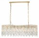 Подвесная люстра Indigo Carletti 12041/10P Gold. 