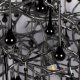 Подвесная люстра Loft IT Bijout 10067/1500 BK. 