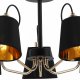 Потолочная люстра Illumico IL6120-5COU-79 BK GD. 