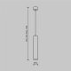 Подвесной светильник Maytoni Focus LED P072PL-L12W4K-BS. 