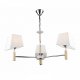 Подвесная люстра IMEX MD.4221-3-P-CH+WH. 
