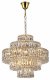 Подвесная люстра Newport 8450 8459+6/C gold. 
