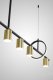 Подвесной светильник AM Group AM438 POLISHED GOLD. 