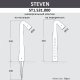 Наземный светильник Fumagalli Steven ST1.531.000.AXZ1L. 