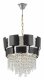 Подвесной&nbsp;светильник Lumina Deco&nbsp;Lumina&nbsp;Deco&nbsp;Kruvia LDP&nbsp;7045-400&nbsp;BK+CHR. 