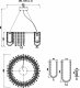 Подвесная люстра Zortes Amanda ZRS.30514.21. 