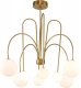 Потолочная люстра DeLight Collection KG1213P KG1213P-8 brass. 