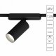 Трековый светильник Arte Lamp Rapid A1158PL-1BK. 