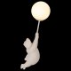 Настенный светильник Loft IT с мишкой на воздушном шаре Teddy 10030W/D. 