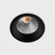 Встраиваемый светодиодный светильник Italline IT08-8035 black 3000K. 