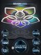 Потолочная люстра Seven Fires Feri SF5029/11C-BK-RGB. 