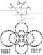 Потолочная люстра Oden SF7052/9C-AB-BL. 