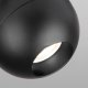 Трековый светодиодный светильник Elektrostandard Ball черный 8W 4200K LTB76 a053741. 