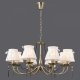 Подвесная люстра Illumico IL0023-8PSQ-24 AB CASTOR. 