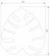 Настенный светильник TK Lighting Monstera 5422 Monstera. 