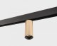 Трековый светодиодный светильник Italline IT012-5026 gold 3000K. 