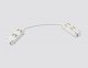 Коннектор питания гибкий Ambrella Light Track System Magnetic 220V GL1109. 