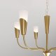 Подвесная люстра Eurosvet Rhyton 60167/6 латунь. 