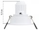 Точечный светильник Arte Lamp Act Mini A3536PL-1WH. 