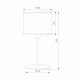 Интерьерная настольная лампа TK Lighting Juta 5552 Juta. 
