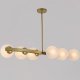 Подвесная люстра Illumico IL0073-6P-79 GD. 