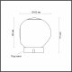 Интерьерная настольная лампа Odeon Light Jemstone 5085/2TL. 